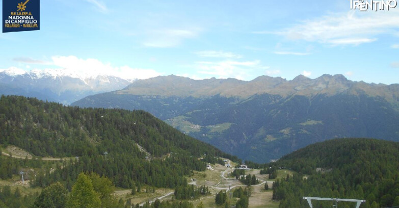 Webcam Folgarida-Marilleva  (Skiarea Campiglio Dolomiti di Brenta - Val di Sole Val Rendena) - Val Panciana