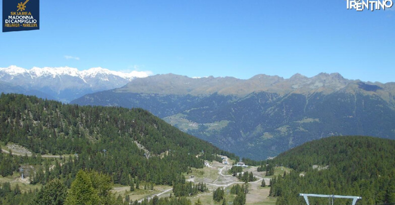 Webcam Folgarida-Marilleva  (Skiarea Campiglio Dolomiti di Brenta - Val di Sole Val Rendena) - Val Panciana