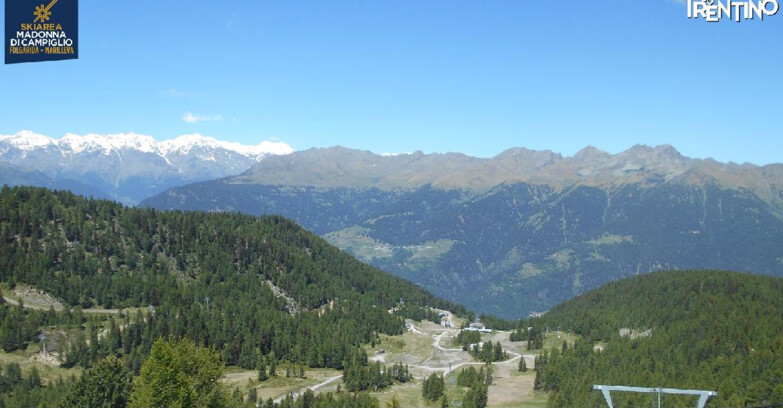 Webcam Folgarida-Marilleva  (Skiarea Campiglio Dolomiti di Brenta - Val di Sole Val Rendena) - Val Panciana