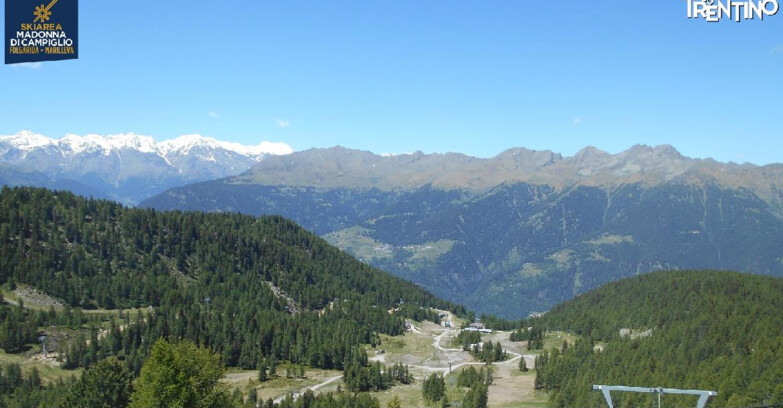 Webcam Folgarida-Marilleva  (Skiarea Campiglio Dolomiti di Brenta - Val di Sole Val Rendena) - Val Panciana