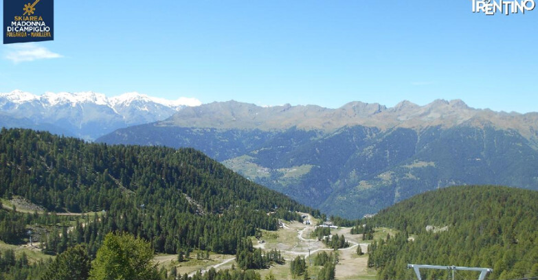 Webcam Folgarida-Marilleva  (Skiarea Campiglio Dolomiti di Brenta - Val di Sole Val Rendena) - Val Panciana
