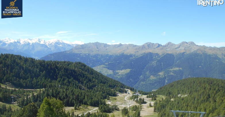 Webcam Folgarida-Marilleva  (Skiarea Campiglio Dolomiti di Brenta - Val di Sole Val Rendena) - Val Panciana