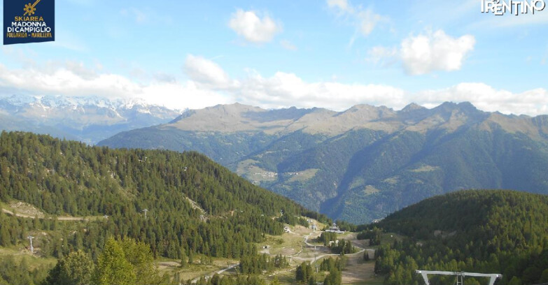 Webcam Folgarida-Marilleva  (Skiarea Campiglio Dolomiti di Brenta - Val di Sole Val Rendena) - Val Panciana