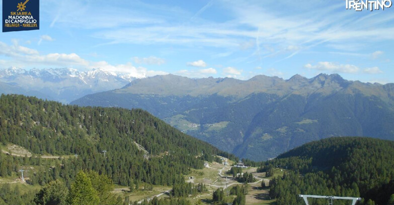 Webcam Ski area Campiglio Dolomiti di Brenta Val di Sole Val Rendena - Val Panciana