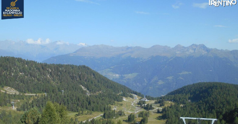 Webcam Folgarida-Marilleva  (Skiarea Campiglio Dolomiti di Brenta - Val di Sole Val Rendena) - Val Panciana