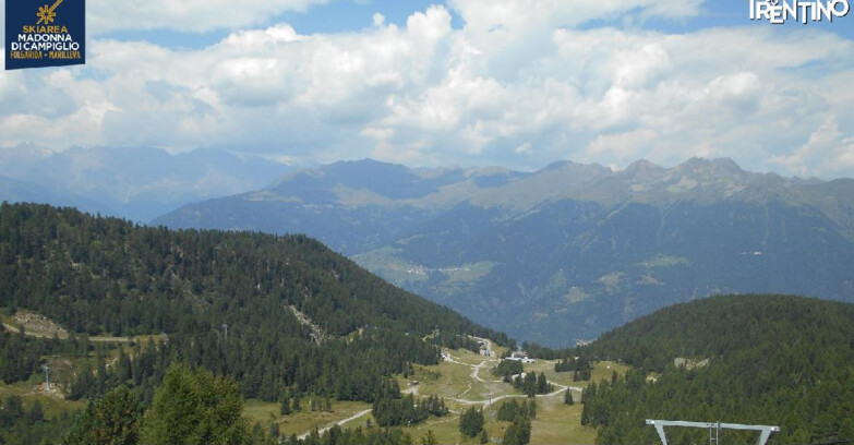 Webcam Folgarida-Marilleva  (Skiarea Campiglio Dolomiti di Brenta - Val di Sole Val Rendena) - Val Panciana