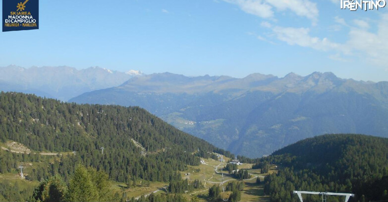 Webcam Folgarida-Marilleva  (Skiarea Campiglio Dolomiti di Brenta - Val di Sole Val Rendena) - Val Panciana