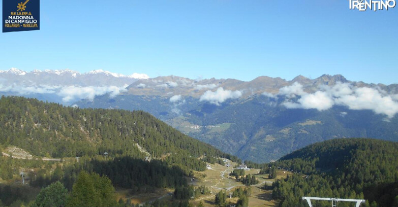 Webcam Folgarida-Marilleva  (Skiarea Campiglio Dolomiti di Brenta - Val di Sole Val Rendena) - Val Panciana