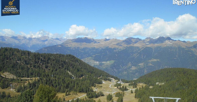 Webcam Folgarida-Marilleva  (Skiarea Campiglio Dolomiti di Brenta - Val di Sole Val Rendena) - Val Panciana