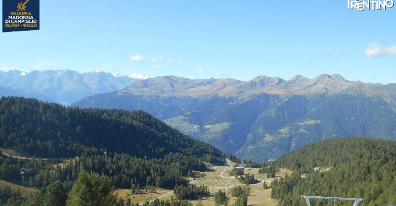 Webcam Folgarida-Marilleva  (Skiarea Campiglio Dolomiti di Brenta - Val di Sole Val Rendena) - Val Panciana