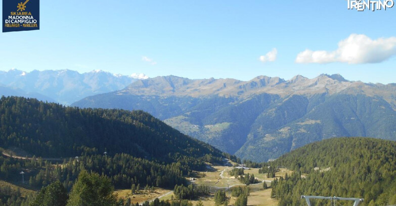 Webcam Folgarida-Marilleva  (Skiarea Campiglio Dolomiti di Brenta - Val di Sole Val Rendena) - Val Panciana