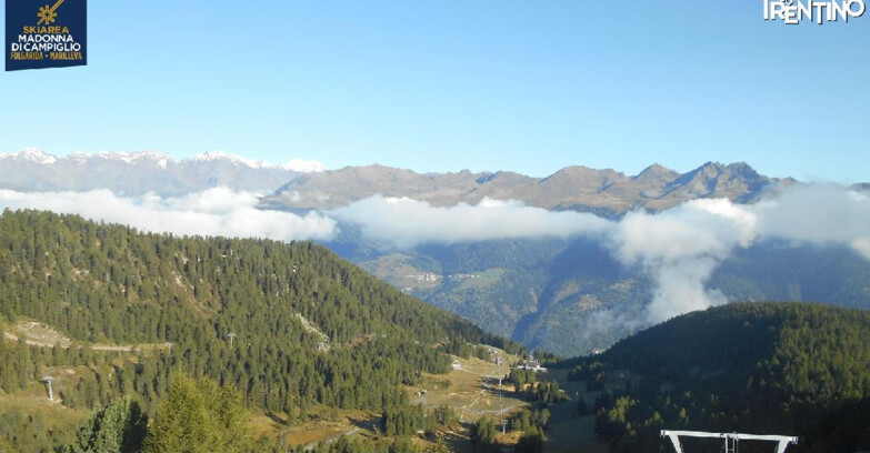 Webcam Folgarida-Marilleva  (Skiarea Campiglio Dolomiti di Brenta - Val di Sole Val Rendena) - Val Panciana