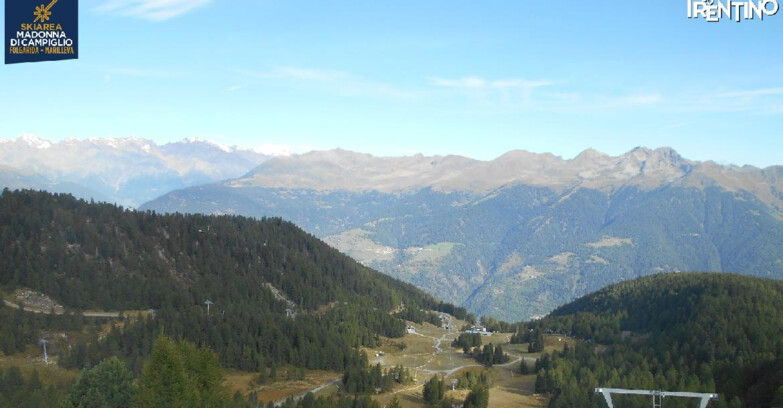 Webcam Folgarida-Marilleva  (Skiarea Campiglio Dolomiti di Brenta - Val di Sole Val Rendena) - Val Panciana