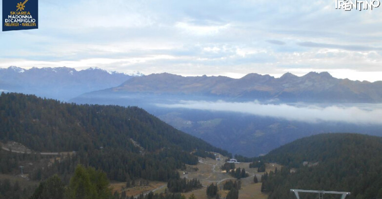 Webcam Folgarida-Marilleva  (Skiarea Campiglio Dolomiti di Brenta - Val di Sole Val Rendena) - Val Panciana