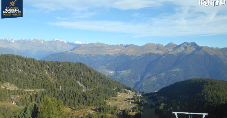 Webcam Folgarida-Marilleva  (Skiarea Campiglio Dolomiti di Brenta - Val di Sole Val Rendena) - Val Panciana