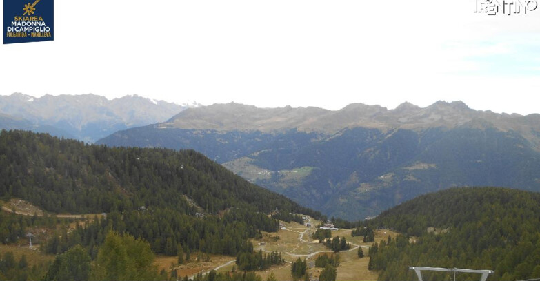 Webcam Folgarida-Marilleva  (Skiarea Campiglio Dolomiti di Brenta - Val di Sole Val Rendena) - Val Panciana