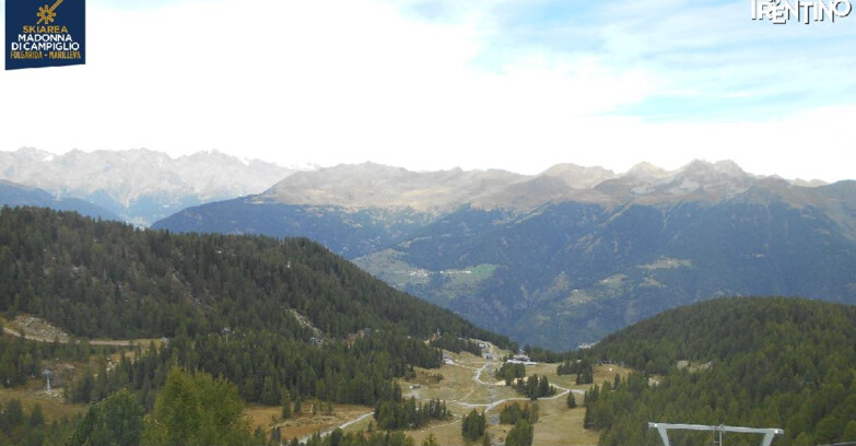 Webcam Folgarida-Marilleva  (Skiarea Campiglio Dolomiti di Brenta - Val di Sole Val Rendena) - Val Panciana
