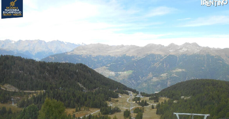Webcam Folgarida-Marilleva  (Skiarea Campiglio Dolomiti di Brenta - Val di Sole Val Rendena) - Val Panciana