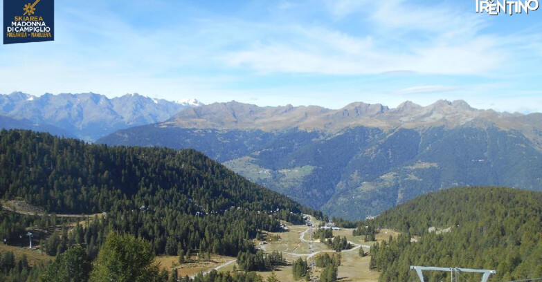 Webcam Folgarida-Marilleva  (Skiarea Campiglio Dolomiti di Brenta - Val di Sole Val Rendena) - Val Panciana