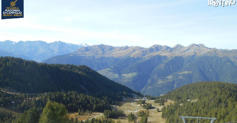 Webcam Folgarida-Marilleva  (Skiarea Campiglio Dolomiti di Brenta - Val di Sole Val Rendena) - Val Panciana