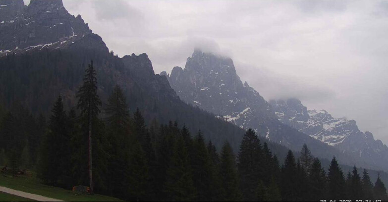 Webcam San Martino di Castrozza - Passo Rolle  - Le Pale di San Martino
