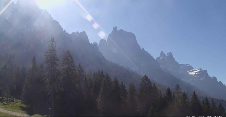 Webcam San Martino di Castrozza - Passo Rolle - Le Pale di San Martino