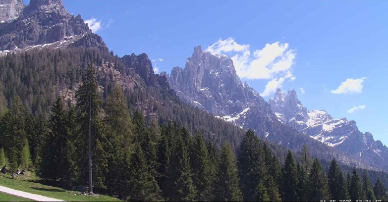 Webcam San Martino di Castrozza - Passo Rolle - Le Pale di San Martino