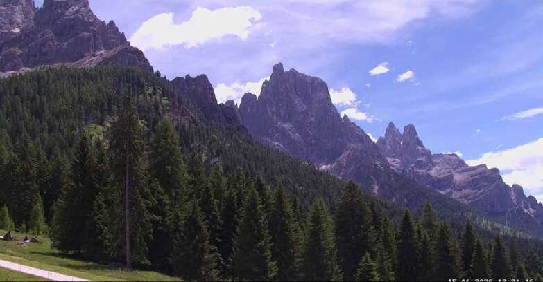 Webcam San Martino di Castrozza - Passo Rolle - Le Pale di San Martino