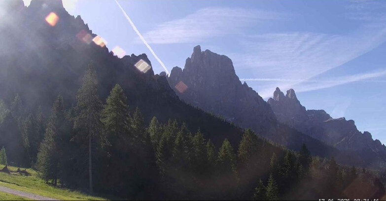 Webcam San Martino di Castrozza - Passo Rolle - Le Pale di San Martino