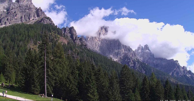 Webcam San Martino di Castrozza - Passo Rolle  - Le Pale di San Martino