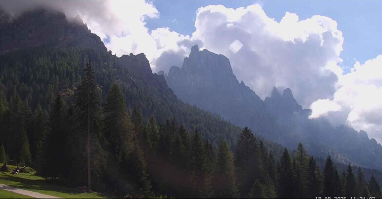 Webcam San Martino di Castrozza - Passo Rolle - Le Pale di San Martino