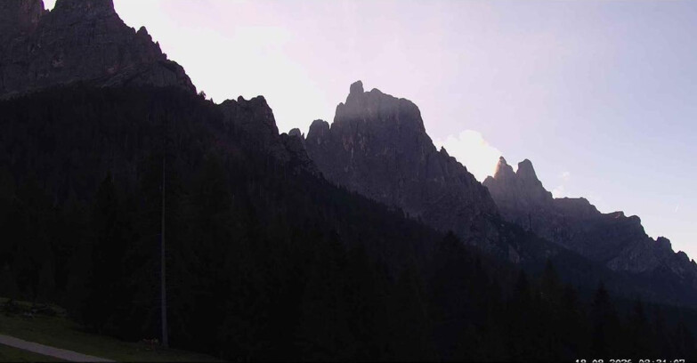 Webcam San Martino di Castrozza - Passo Rolle - Le Pale di San Martino