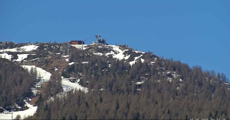 Webcam San Martino di Castrozza - Passo Rolle - Alpe Tognola e Pista 1