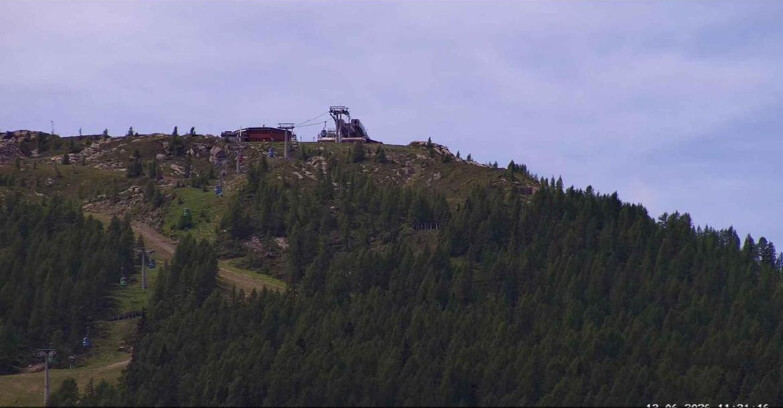 Webcam San Martino di Castrozza - Passo Rolle  - Alpe Tognola e Pista 1