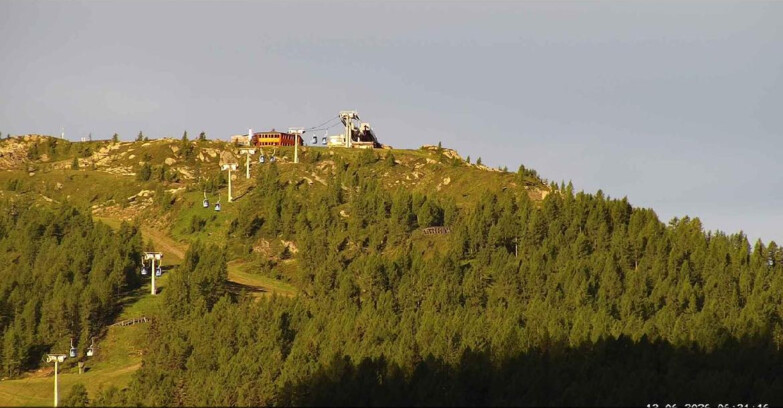 Webcam San Martino di Castrozza - Passo Rolle  - Alpe Tognola e Pista 1