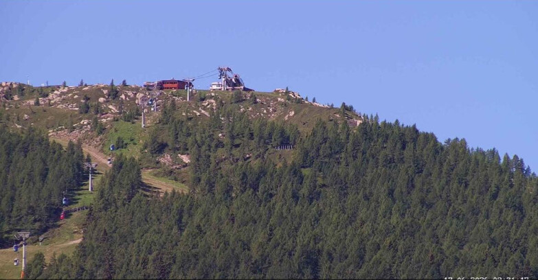 Webcam San Martino di Castrozza - Passo Rolle - Alpe Tognola e Pista 1