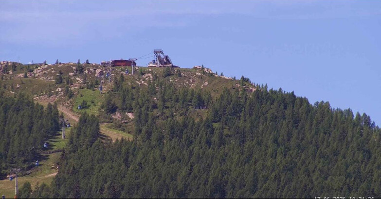 Webcam San Martino di Castrozza - Passo Rolle - Alpe Tognola e Pista 1