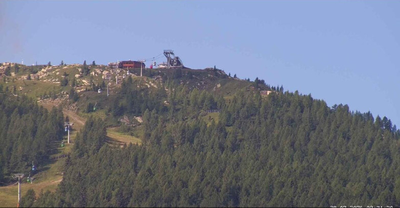 Webcam San Martino di Castrozza - Passo Rolle - Alpe Tognola e Pista 1