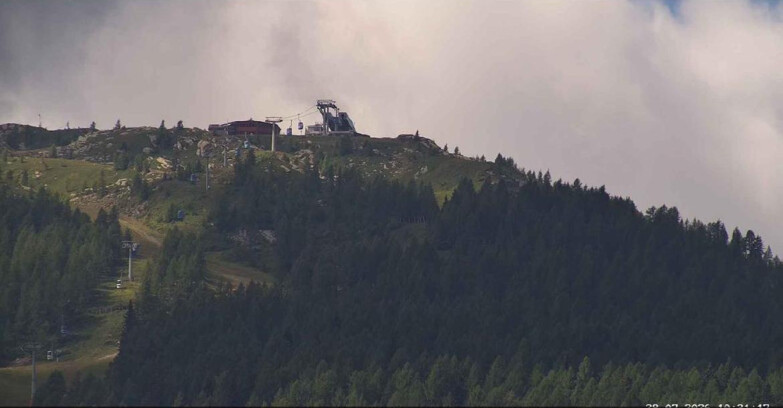 Webcam San Martino di Castrozza - Passo Rolle - Alpe Tognola e Pista 1