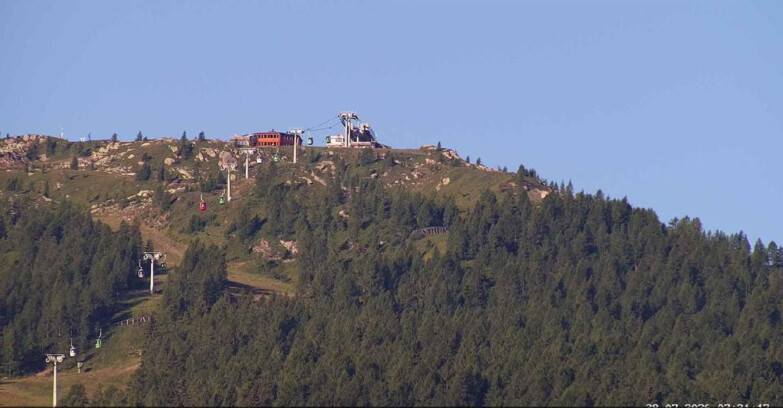 Webcam San Martino di Castrozza - Passo Rolle - Alpe Tognola e Pista 1