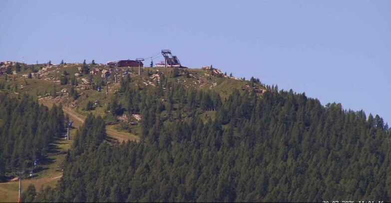 Webcam San Martino di Castrozza - Passo Rolle - Alpe Tognola e Pista 1