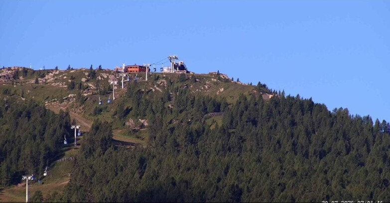 Webcam San Martino di Castrozza - Passo Rolle - Alpe Tognola e Pista 1