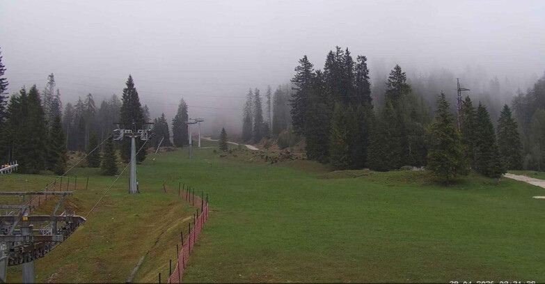 Webcam San Martino di Castrozza - Passo Rolle  - Pista Col Verde