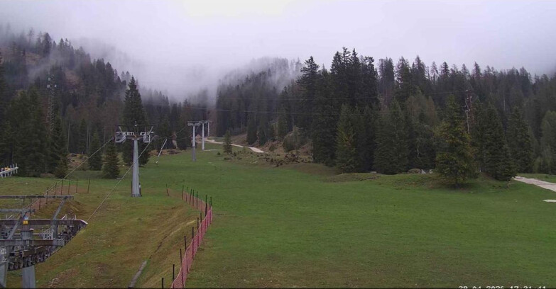 Webcam San Martino di Castrozza - Passo Rolle - Pista Col Verde