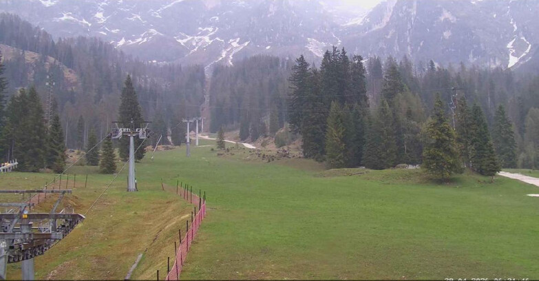 Webcam San Martino di Castrozza - Passo Rolle  - Pista Col Verde