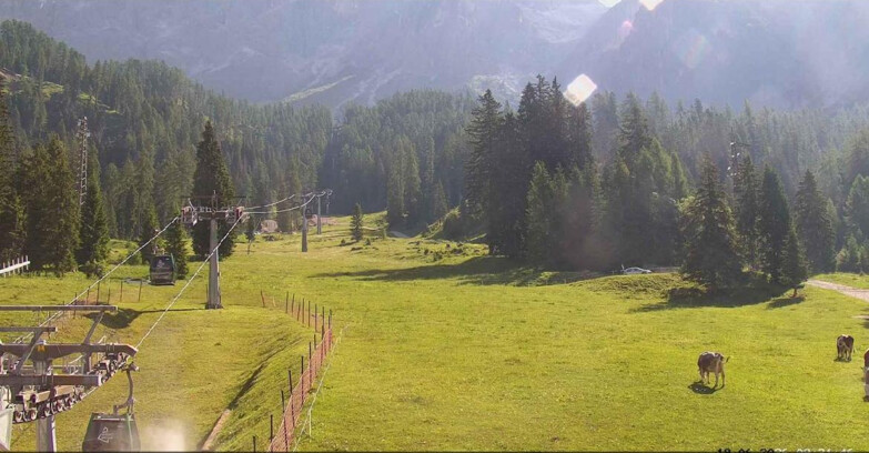 Webcam San Martino di Castrozza - Passo Rolle - Pista Col Verde