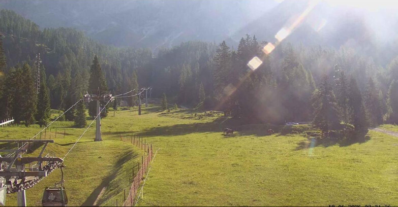 Webcam San Martino di Castrozza - Passo Rolle - Pista Col Verde