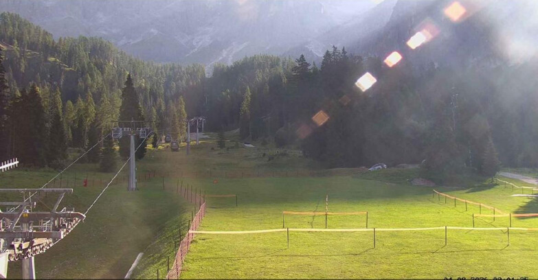 Webcam San Martino di Castrozza - Passo Rolle - Pista Col Verde