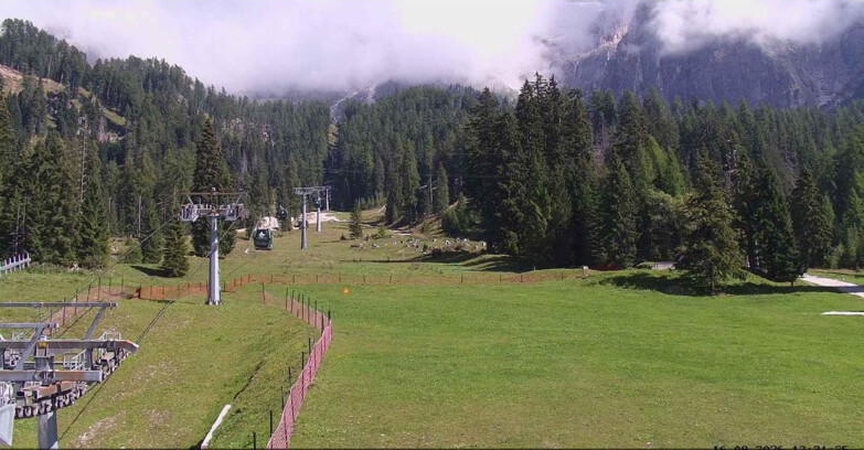 Webcam San Martino di Castrozza - Passo Rolle  - Pista Col Verde