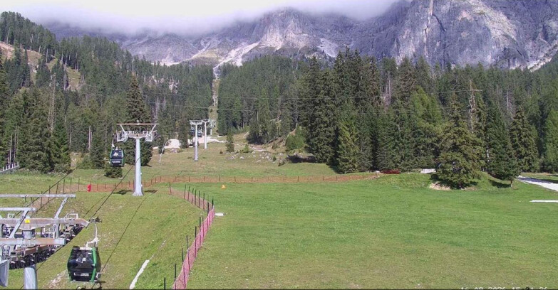 Webcam San Martino di Castrozza - Passo Rolle  - Pista Col Verde